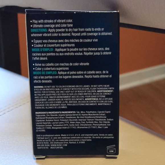 New Professional Rusk Deepshine Color - Touch Up ( Blue ) - Picture 2 of 2